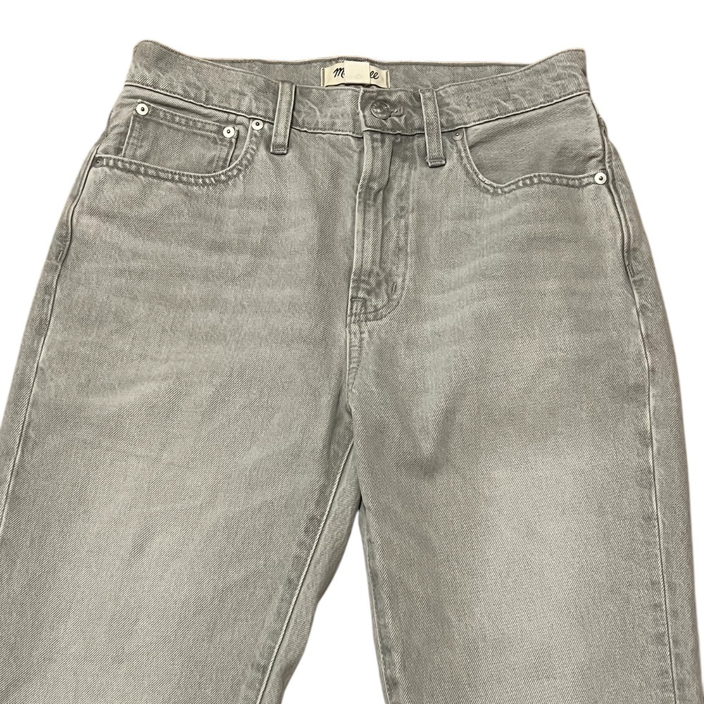 Madewell the perfect vintage straight jean in vervain wash high rise - Picture 8 of 14
